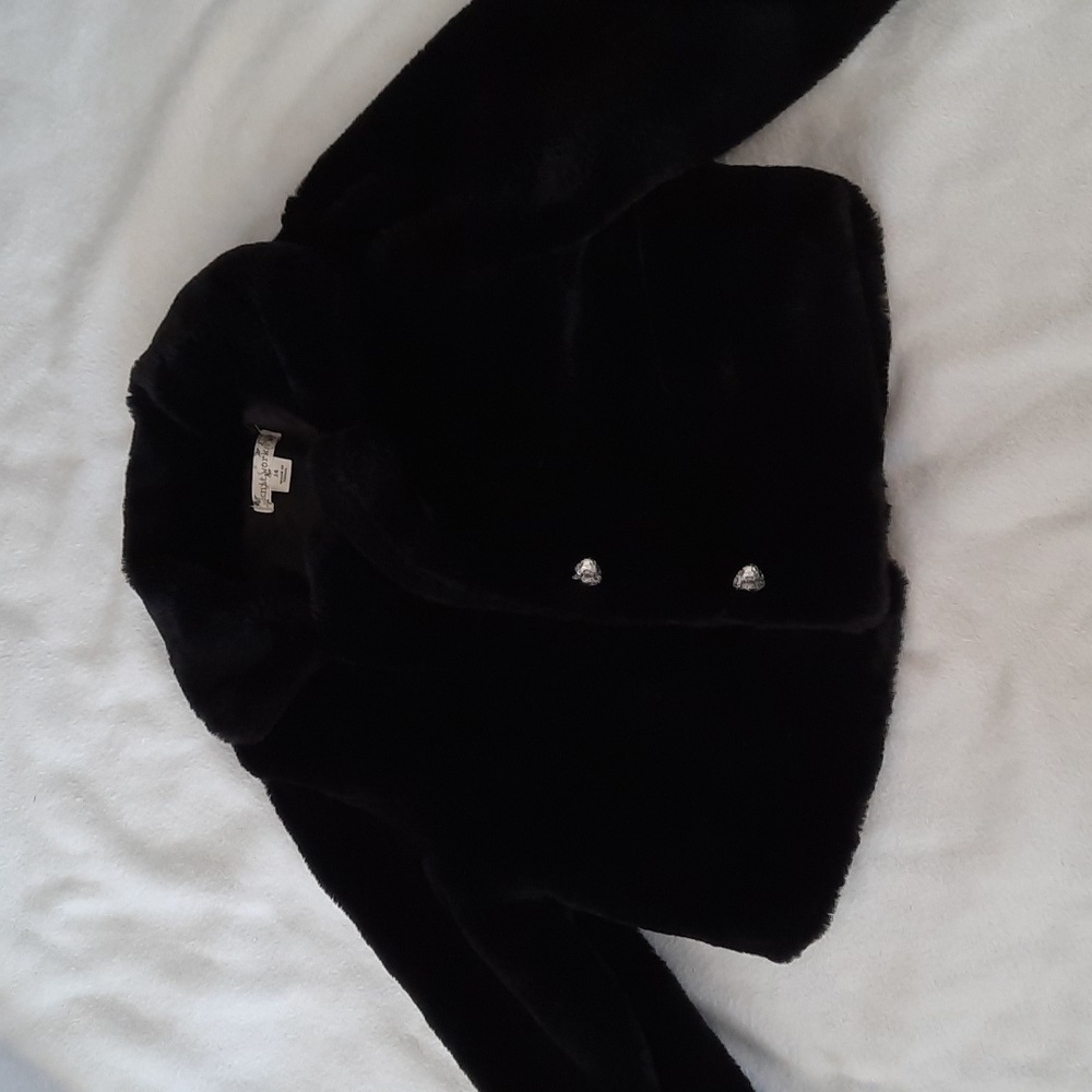 Girls furry jacket